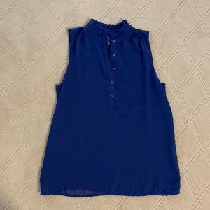 J.Crew ruffled blouse